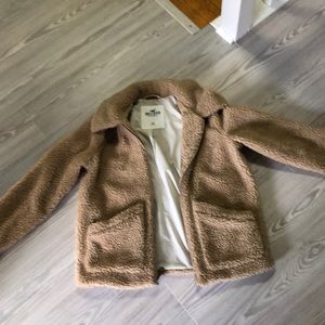 Hollister Sherpa Full Zip Jacket